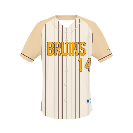 Full Button Sublimated Baseball Jersey | Capra Sports